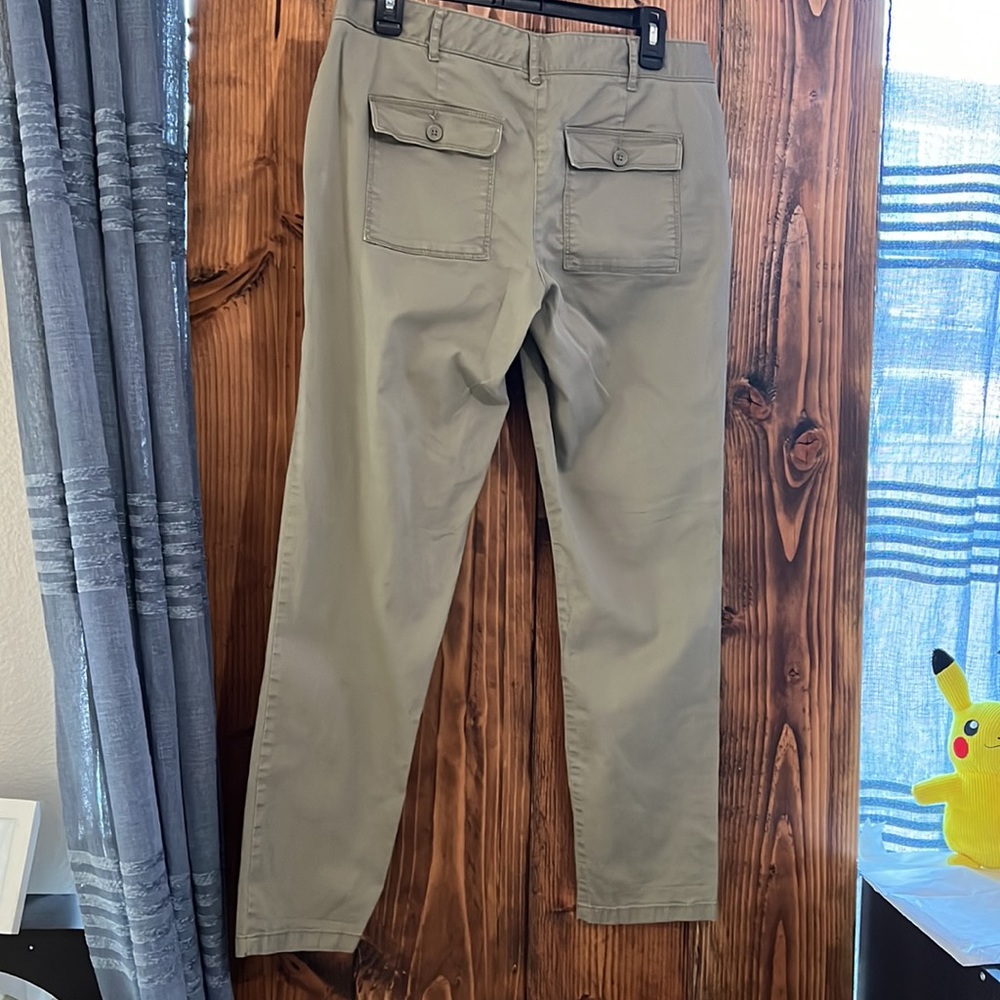 Ann Taylor Loft Relaxed Skinny Chino Style Pants - Picture 6 of 10